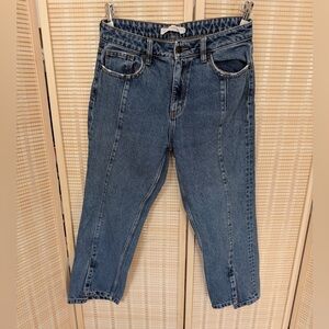 Hidden Blue Cropped Women's Jeans petite